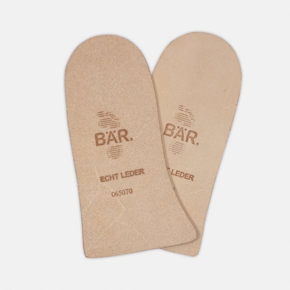 BÄR Fersen-Halbeinlegesohle 4 mm Standard - Natur
