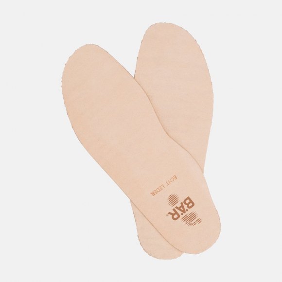 BÄR Ledereinlegesohle 2mm Schlank DA - Beige