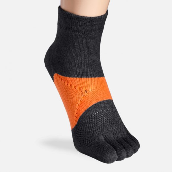 BÄR Zehensocken Marathon - Anthrazit / Orange BÄR Zehensocken Marathon - Anthrazit / Orange