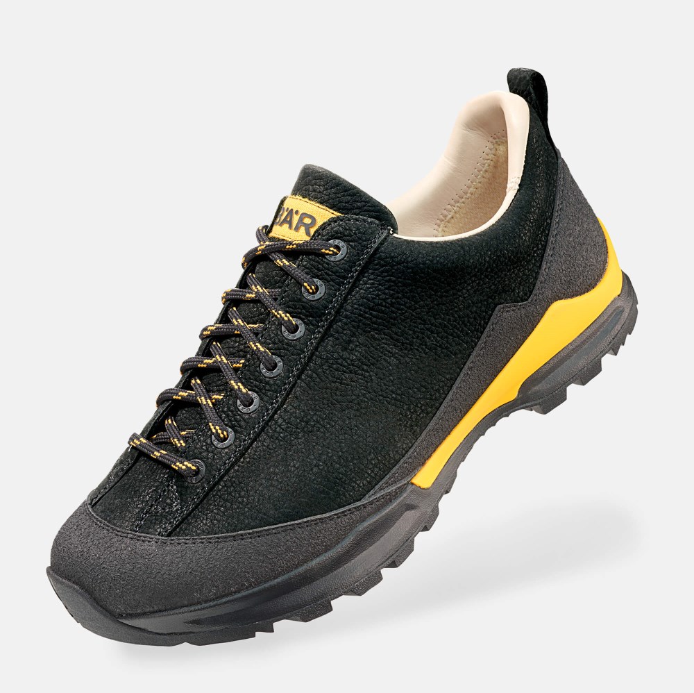 BÄR Bergkomfort Wanderschuh - Schwarz / Orange